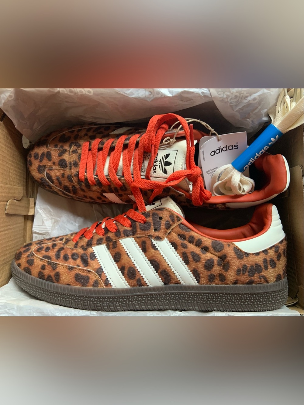 NWT adidas Leopard Samba OG Gazelle Sneakers